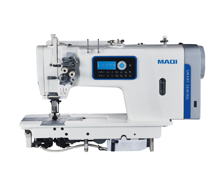 双针步进微油电脑平缝机